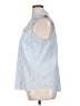 Apt. 9 Stripes Blue Sleeveless Blouse Size XL - photo 5