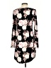 Just Be... Floral Black Casual Dress Size S - photo 2