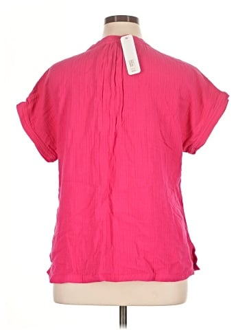 Soft Surroundings Short Sleeve Blouse (view 2)
