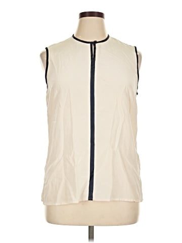 Austin Reed Sleeveless Silk Top (view 1)