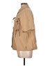 find me now Tan Short Sleeve Button-Down Shirt Size L - photo 5