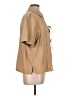 find me now Tan Short Sleeve Button-Down Shirt Size L - photo 4
