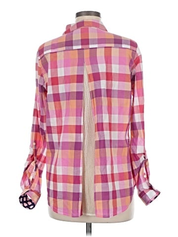 Isabella Sinclair Long Sleeve Button-Down Shirt (view 2)