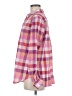 Isabella Sinclair 100% Cotton Checkered-gingham Pink Long Sleeve Button-Down Shirt Size M - photo 5