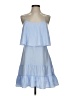 CeCe by Cynthia Steffe 100% Polyester Blue Sleeveless Top Size 2 - photo 1