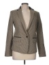 Club Monaco Houndstooth Brown Blazer Size 8 - photo 1