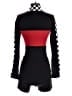 Assorted Brands Graphic Black Romper Size M - photo 2