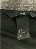 H&M 100% Polyester Solid Black Cocktail Dress Size S - photo 4