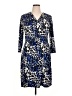 Jaclyn Smith Animal Print Blue Casual Dress Size XL - photo 1