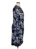 Jaclyn Smith Animal Print Blue Casual Dress Size XL - photo 4
