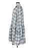 Grayson Plaid Gray Casual Dress Size Sm (2) - photo 5