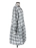 Grayson Plaid Gray Casual Dress Size Sm (2) - photo 4