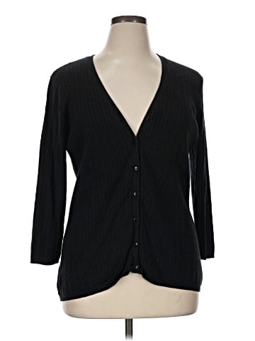 August Silk Cardigan (view 1)