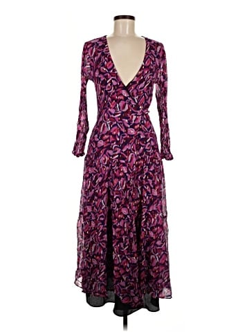 Lavender Brown Casual Dress (view 1)