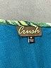 Crush 100% Polyester Tropical Green Cocktail Dress Size M - photo 4