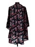 Lularoe 100% Polyester Black Kimono Size L - photo 2