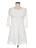 Divided by H&M White Cocktail Dress Size 6 - photo 1