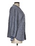 Talbots 100% Viscose Polka Dots Blue Long Sleeve Blouse Size L - photo 4