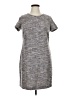Calvin Klein Tweed Gray Casual Dress Size 14 - photo 1