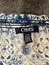 Chaps 100% Cotton Blue Short Sleeve Blouse Size L - photo 7