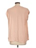 DR2 100% Polyester Pink Short Sleeve Blouse Size L - photo 2