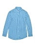 Vineyard Vines Performance Checkered-gingham Blue Long Sleeve Button-Down Shirt Size 12 - 14 - photo 1
