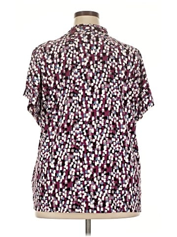 Kasper Short Sleeve Blouse (view 2)
