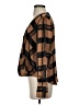 Halogen 100% Polyester Brown Long Sleeve Blouse Size S - photo 5