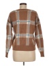 Max Studio Plaid Brown Pullover Sweater Size M - photo 2