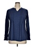 Unbranded Blue Long Sleeve Henley Size XL - photo 1