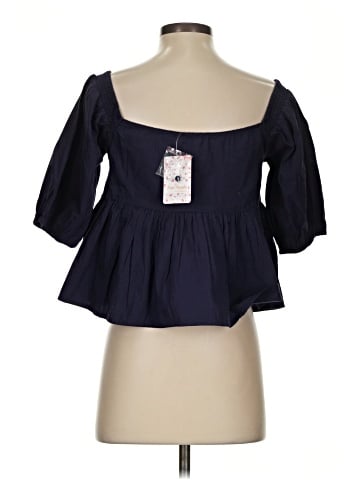 Free People 3/4 Sleeve Blouse (view 2)
