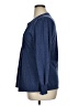 Unbranded Blue Long Sleeve Henley Size XL - photo 5