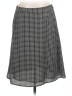 Talbots Houndstooth Gray Casual Skirt Size 10 Petite - photo 1