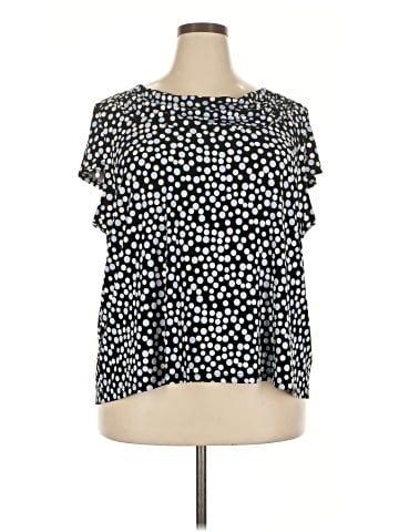 Kasper Short Sleeve Blouse (view 1)