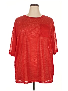 Shein Curve 3/4 Sleeve T-Shirt (view 1)