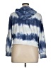 LoveShackFancy 100% Cotton Tie-dye Blue Pullover Sweater Size XL - photo 2