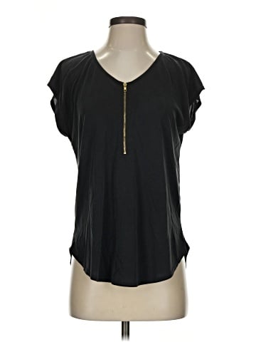 Green Envelope Short Sleeve Top (view 1)