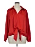 Anne Klein Red Long Sleeve Blouse Size XL - photo 1