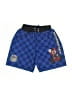Super Mario 100% Polyester Graphic Blue Board Shorts Size 6 - photo 1