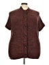 Basic Editions Brown Cardigan Size 2X - photo 1