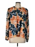 Zac & Rachel Orange Long Sleeve Blouse Size L - photo 1