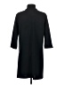 Zara Basic Solid Black Casual Dress Size S - photo 2