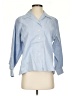 Talbots 100% Cotton Blue Long Sleeve Button-Down Shirt Size 4 (petite) - photo 1