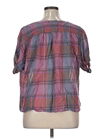 Lucky Brand Short Sleeve Blouse (view 2)