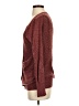 Mudd 100% Acrylic Burgundy Cardigan Size S - photo 5