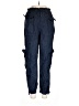 Magaschoni 100% Linen Blue Casual Pants Size L - photo 1