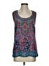Tolani 100% Silk Blue Sleeveless Silk Top Size XS - photo 1