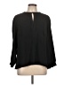 Coldwater Creek 100% Polyester Black Long Sleeve Blouse Size L (petite) - photo 1