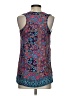 Tolani 100% Silk Blue Sleeveless Silk Top Size XS - photo 2