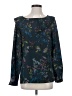 Banana Republic 100% Polyester Black Long Sleeve Blouse Size S - photo 1
